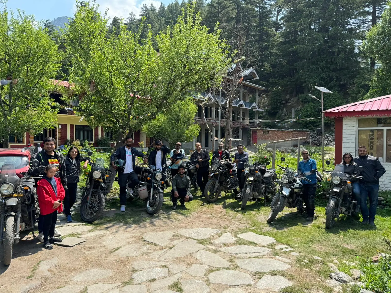 Harshil Valley bike tour in Uttarakhand — Royal Enfield ride to Nelong Valley and Gangotri
