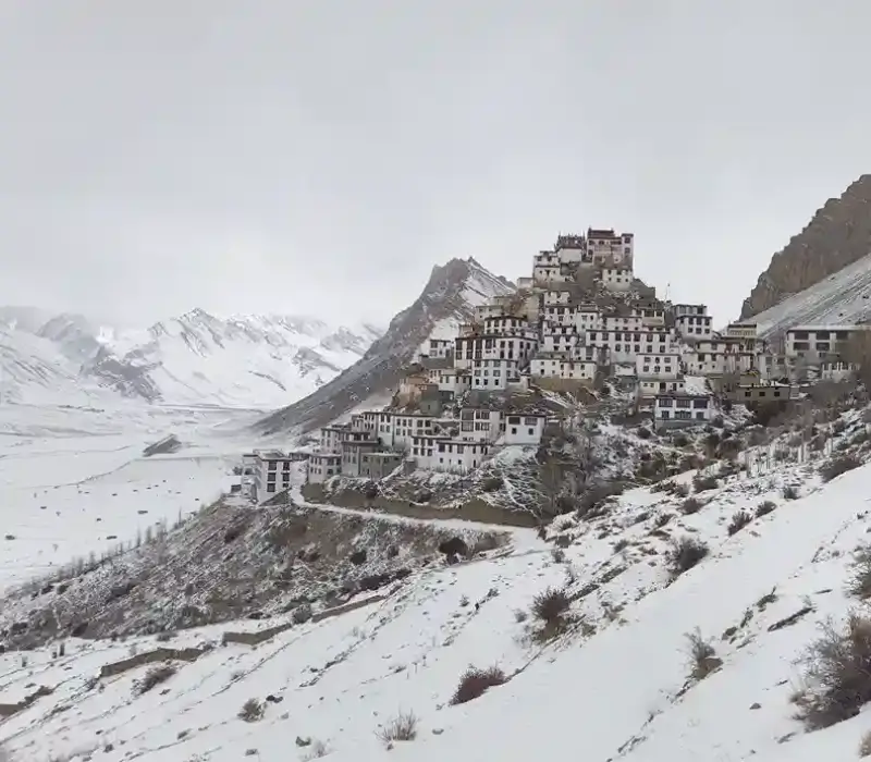 Wander Sky team in Spiti Valley mountains