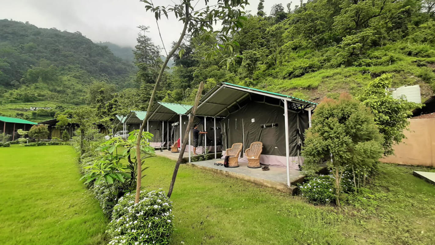 luxury camping in rishikesh