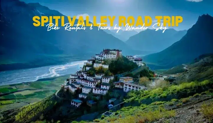 Best Spiti Valley Road Trip Bike Rentals & Tours by Wander Sky